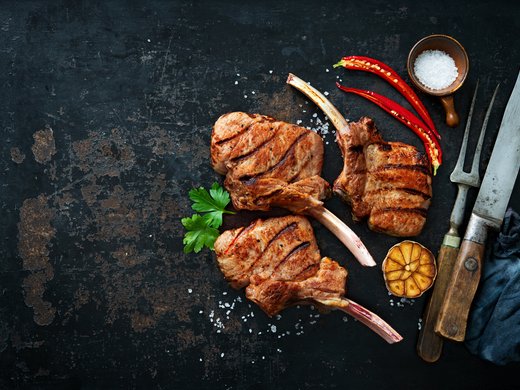 Costeletas de borrego