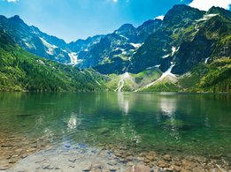 Lago de Morskie Oko nas Montanhas Tatra - Polónia