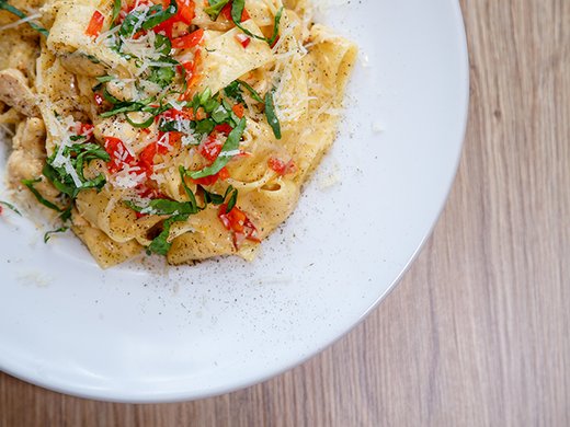 Fettuccine de frango