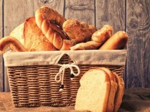basket with bread