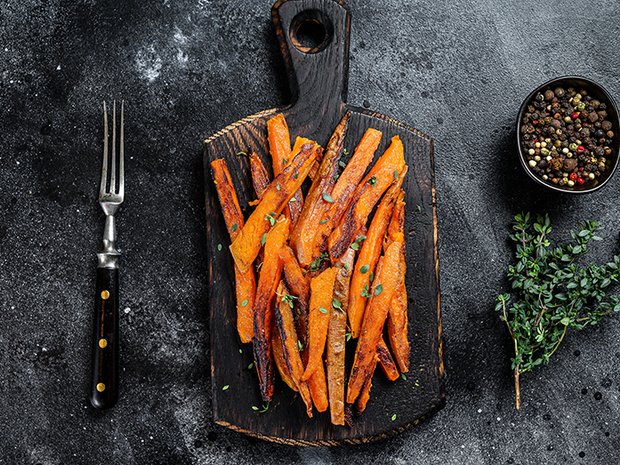 Chips de batata-doce