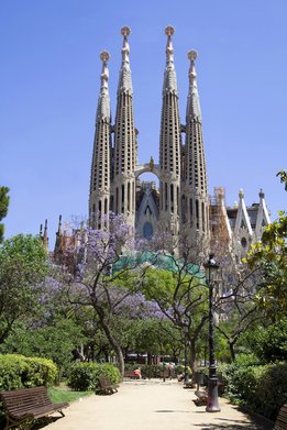 A Sagrada Familia em Barcelona