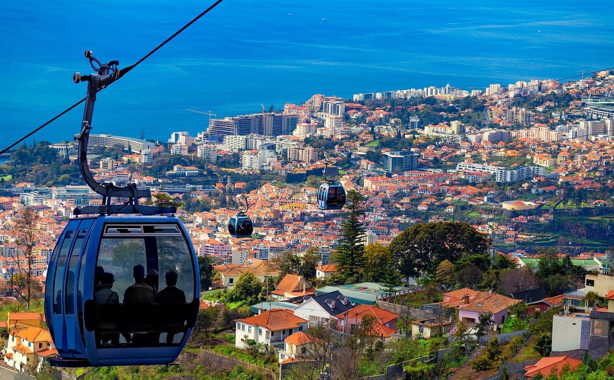 [Translate to Portugal - Portuguese:] Funchal cable car